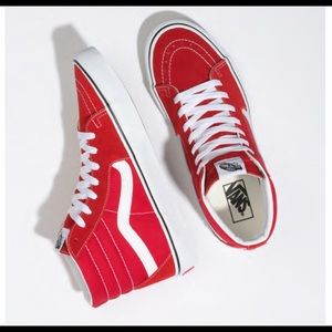 Vans Red Sk8-Hi